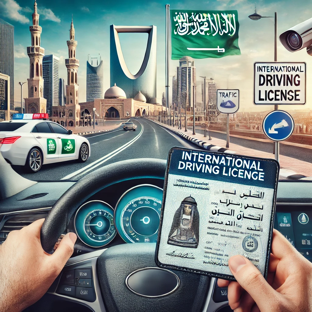 image of road and driving licence